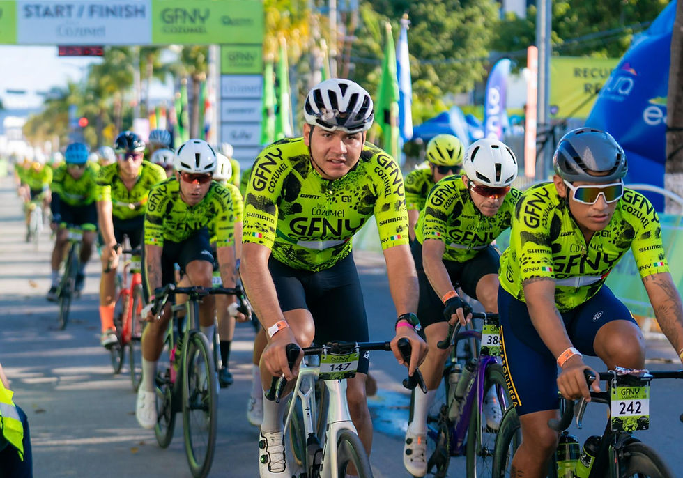Where challenge meets paradise. GFNY Cozumel 2025 brought thousands of cyclists together for an unforgettable ride across the Mexican Caribbean.
