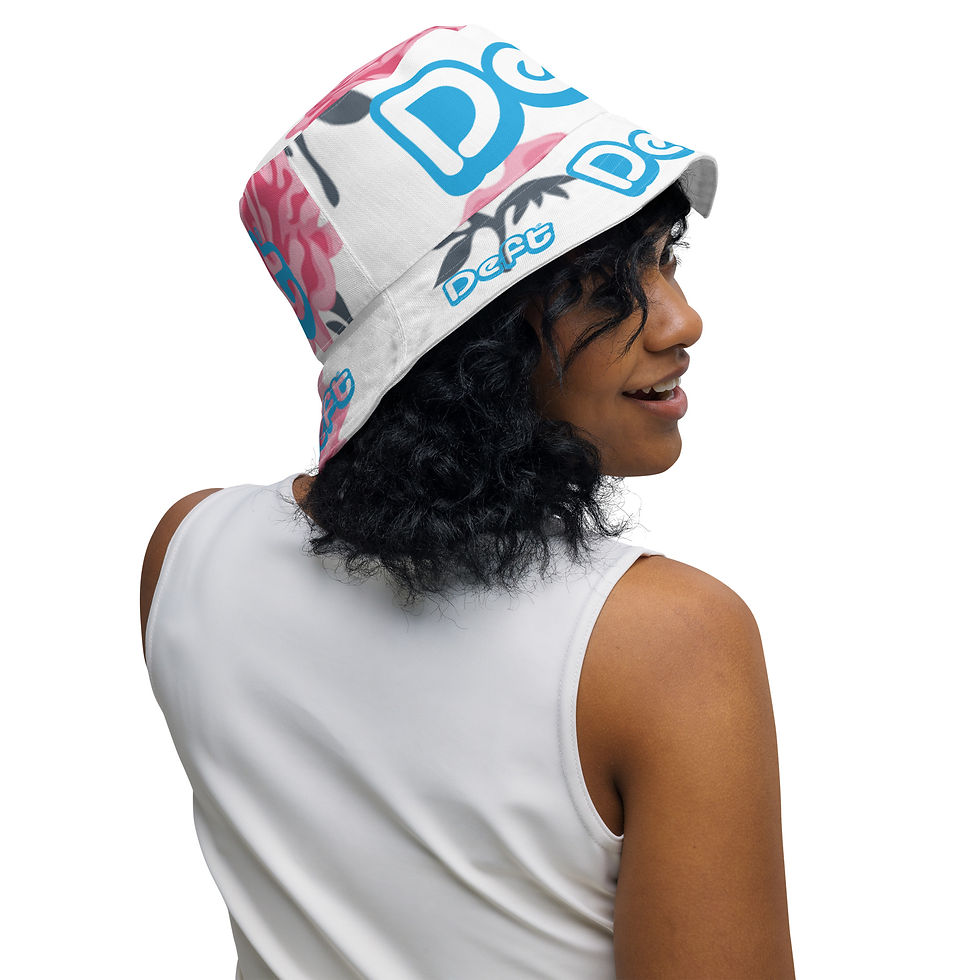 Thumbnail: Deft Bucket White Floral Print