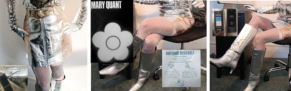 Thumbnail: SPACE Capsule Wardrobe vintage 1960s +new Rabanne Pierre Cardin Mary Quant
