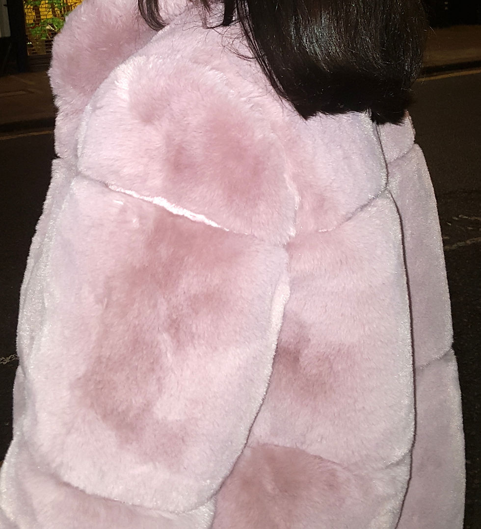 Thumbnail: Faux Fur Banded Jacket