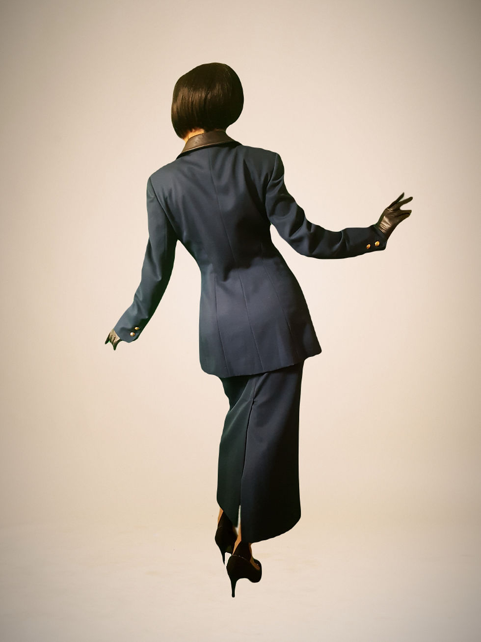 Thumbnail: State of Claude Montana vintage 1980s 'futurist' suit