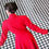 Thumbnail: Vintage Red Mansfield wool & cashmere coat 1980s does 1950s fit & flare coat