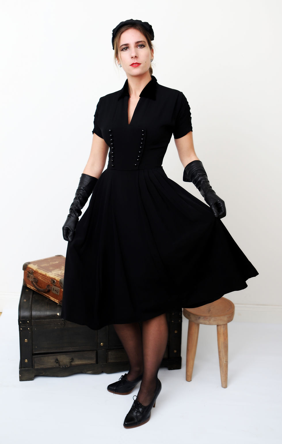 Thumbnail: Original 1940/50s Dress