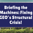 Fixing GEO's Structural Deficit Crisis
