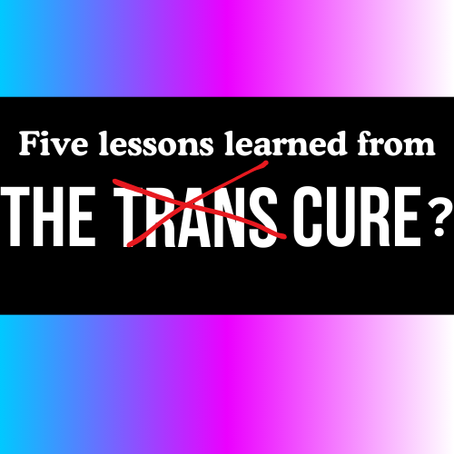 Five Lessons learned from The Trans Cure?