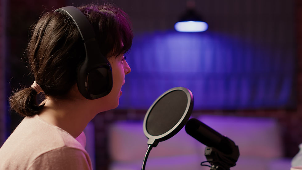 Studio Podcast Recording in Noida