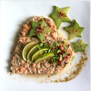 nutrition et conseils recette tartare de saumon