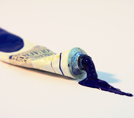 Tube of Blue Paint