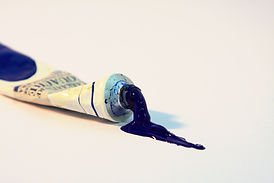 Tube of Blue Paint 