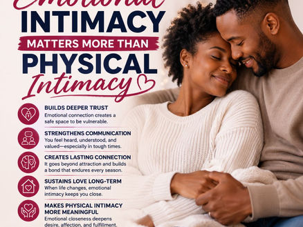 Why Emotional Intimacy Matters More Than Physical Intimacy