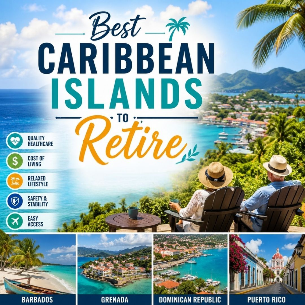 Best Caribbean Islands to Retire