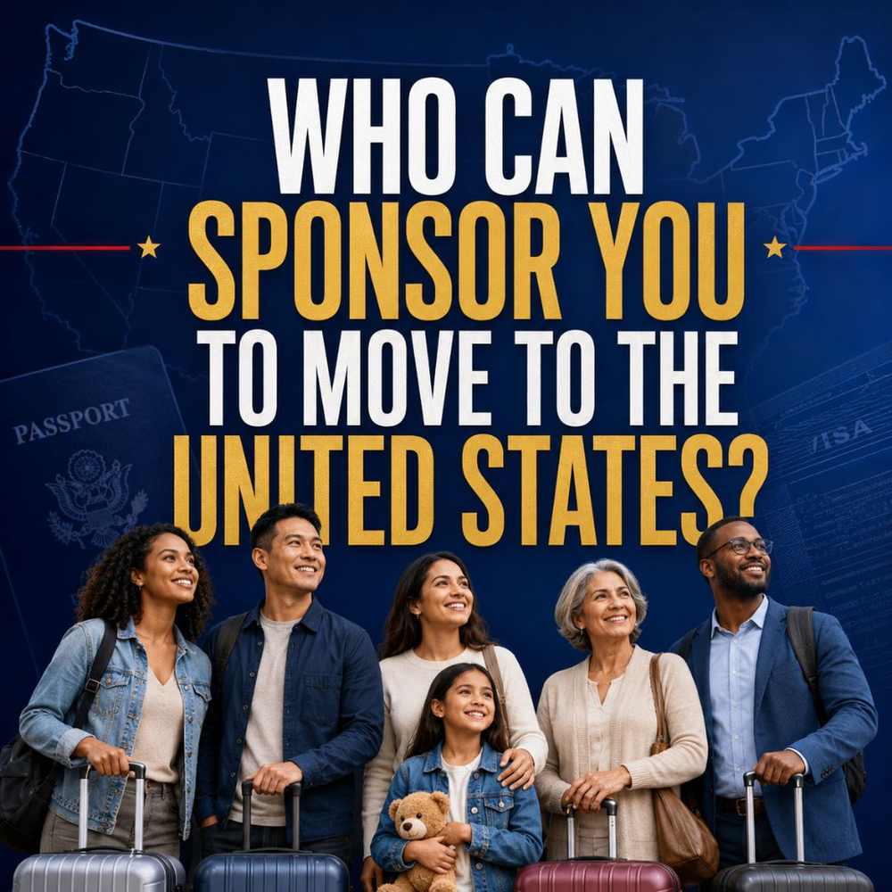 Who Can Sponsor You to Move to the United States? A Complete Immigration Guide