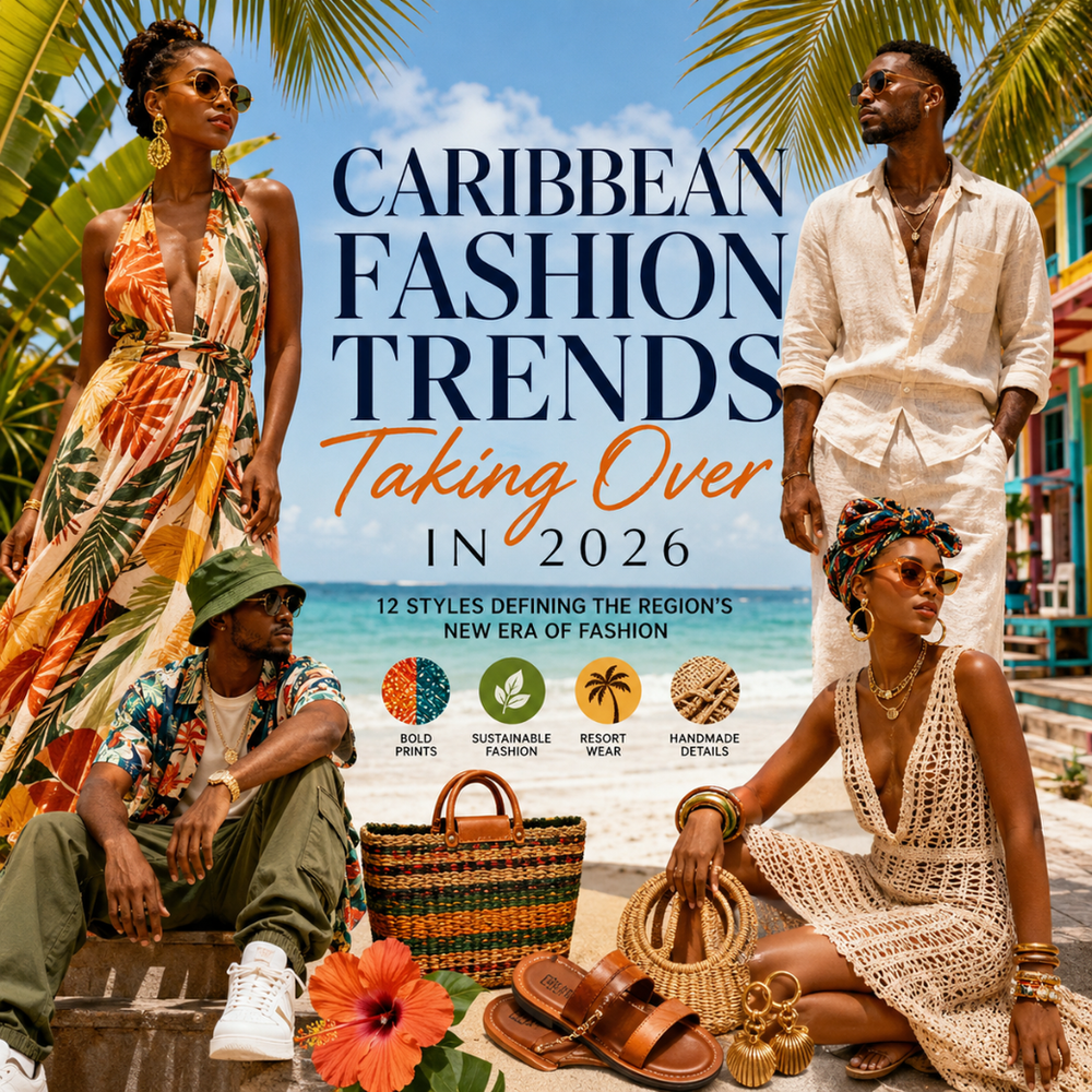 Caribbean Fashion Trends Taking Over in 2026: 12 Styles Defining the Region's New Era of Fashion