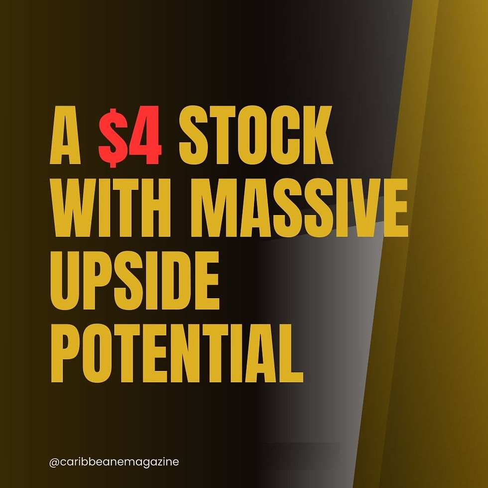 A $4 Stock with Massive Upside Potential