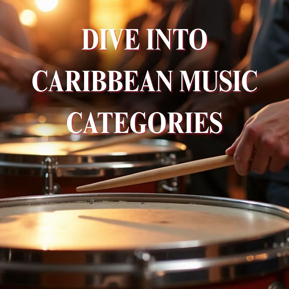 Dive into Caribbean Music Categories