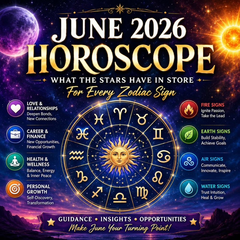 June 2026 Horoscope: What the Stars Have in Store for Every Zodiac Sign This Month
