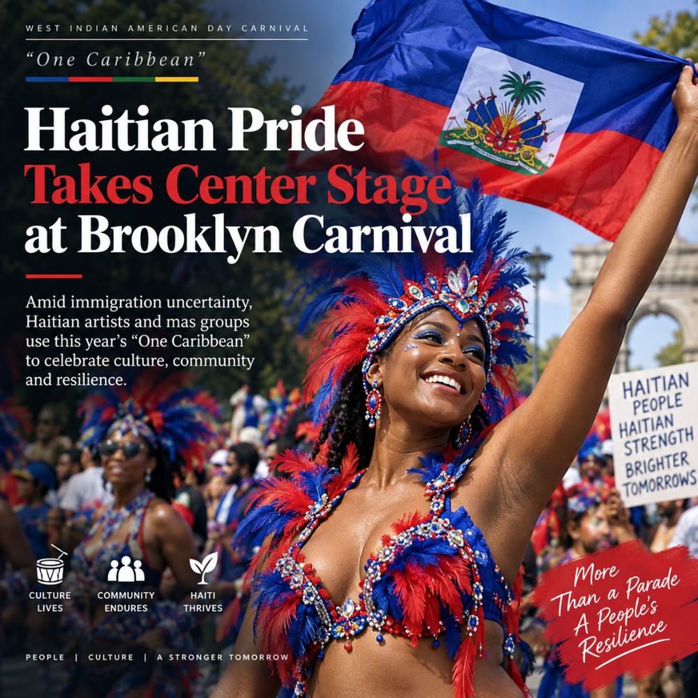 Haitian Pride Takes Center Stage at Brooklyn Carnival