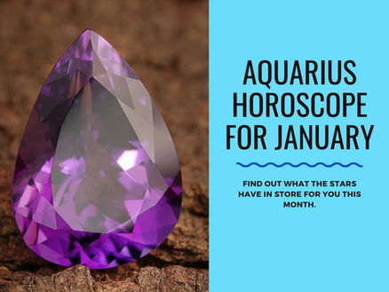 Aquarius Horoscope for January