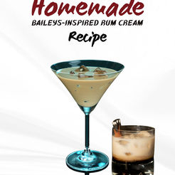Homemade Baileys-Inspired Rum Cream Recipe