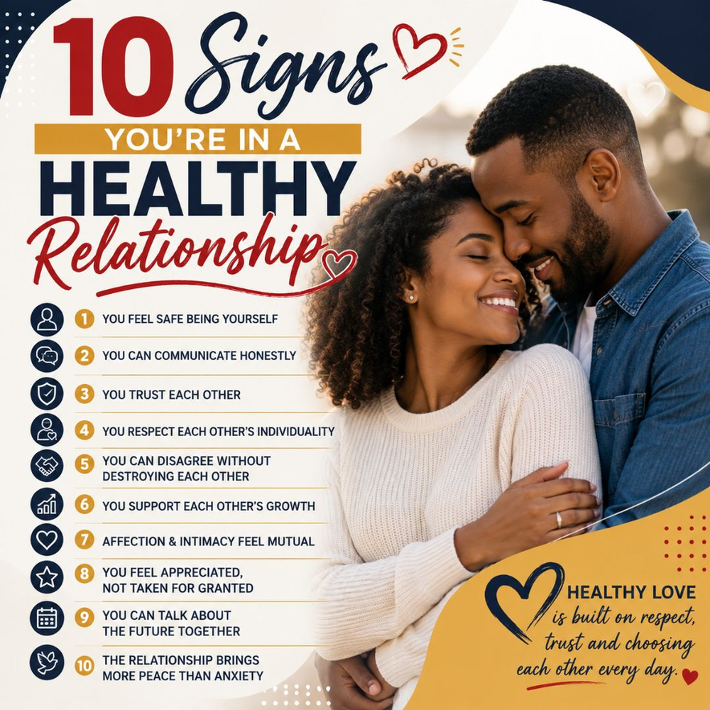 10 Signs You're in a Healthy Relationship