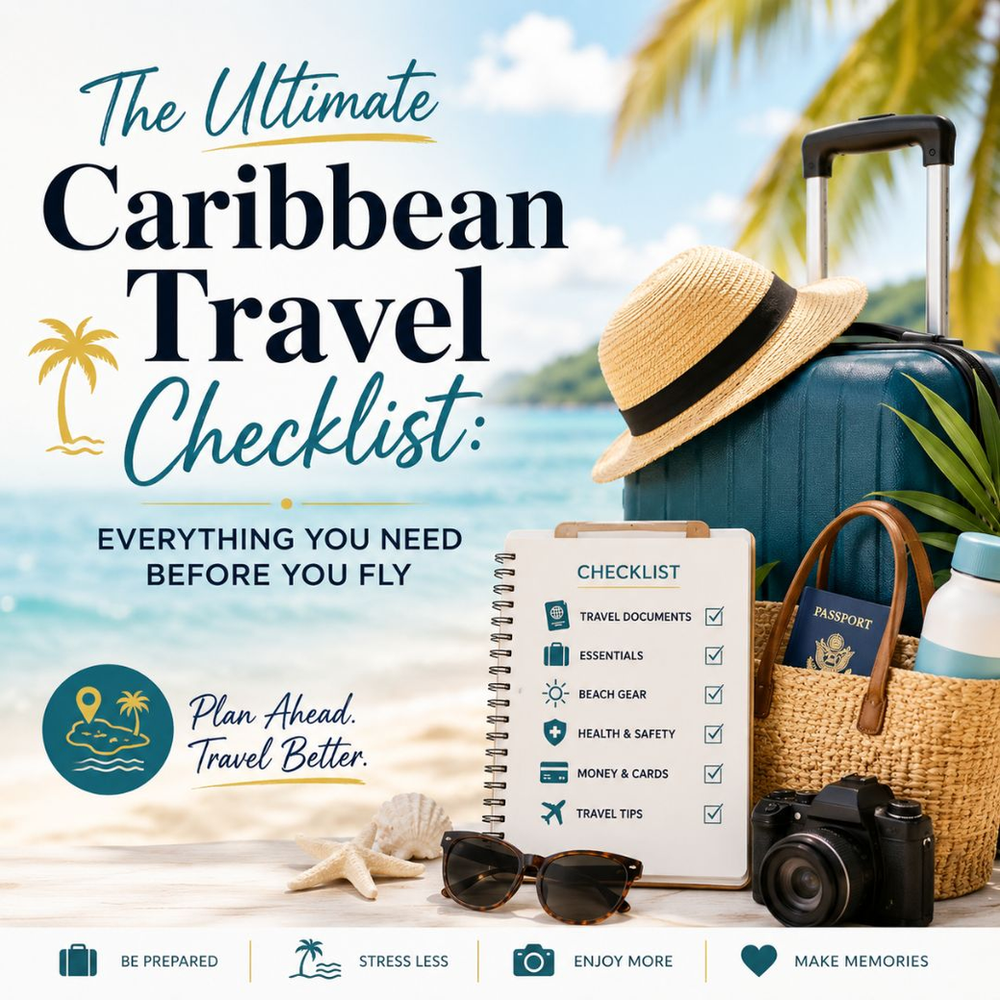 The Ultimate Caribbean Travel Checklist: Everything You Need Before You Fly