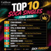 CEM Top 10 Soca Singles – June 2026