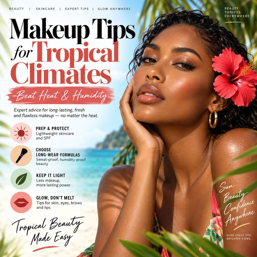 Makeup Tips for Tropical Climates: Beat Heat & Humidity