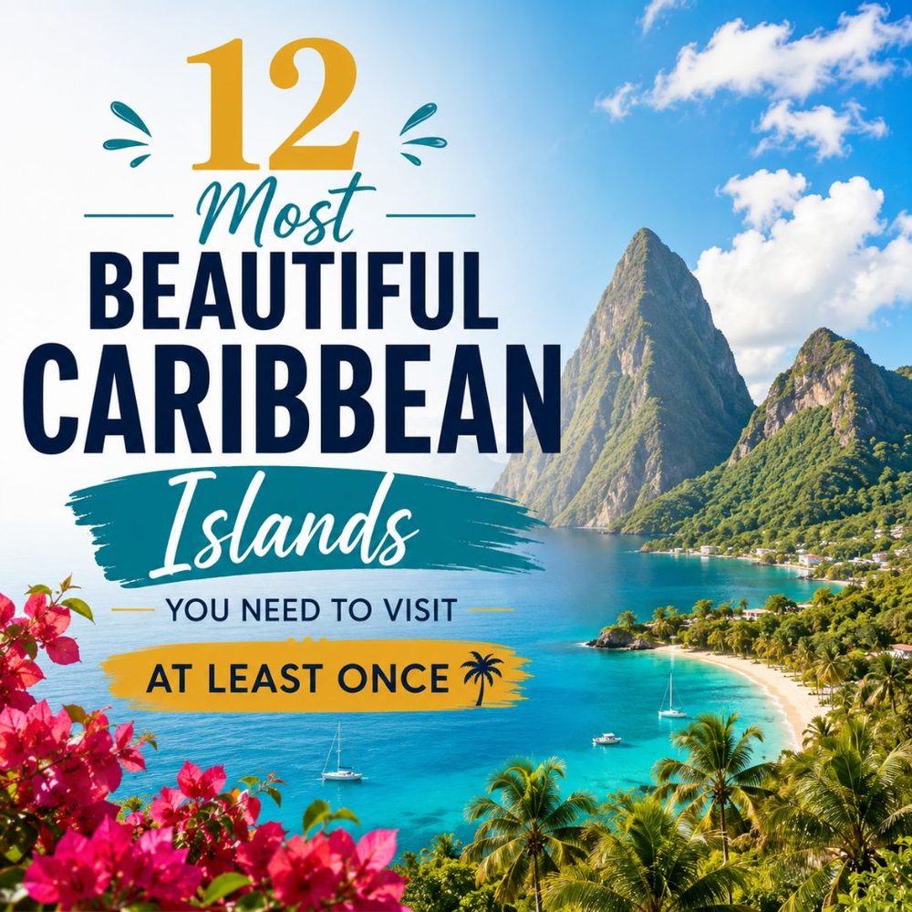 12 Most Beautiful Caribbean Islands You Need to Visit at Least Once
