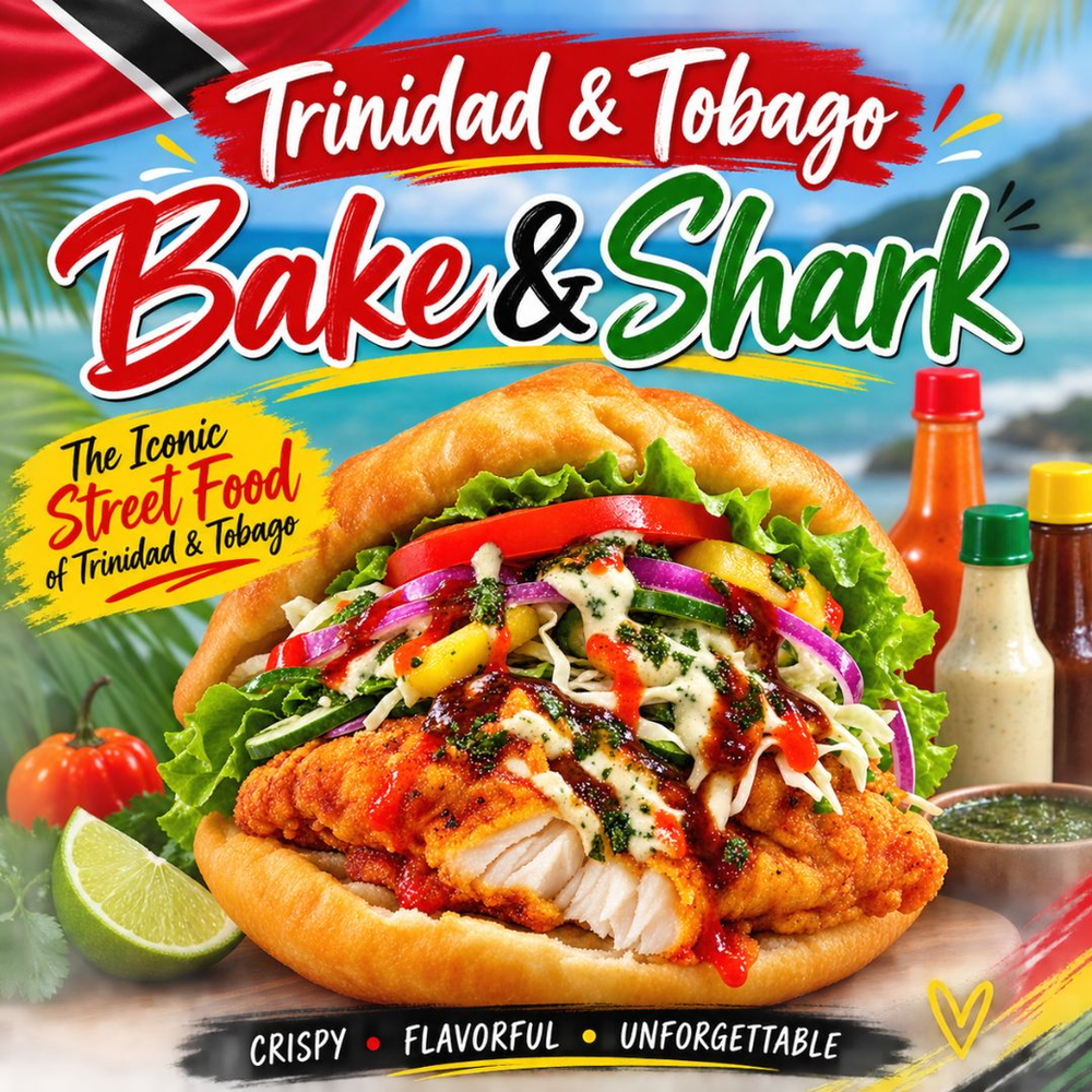 Trinidad & Tobago Bake and Shark Recipe: How to Make This Iconic Caribbean Street Food