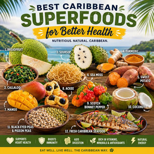 Best Caribbean Superfoods for Better Health: 12 Nutrient-Packed Foods You Should Be Eating