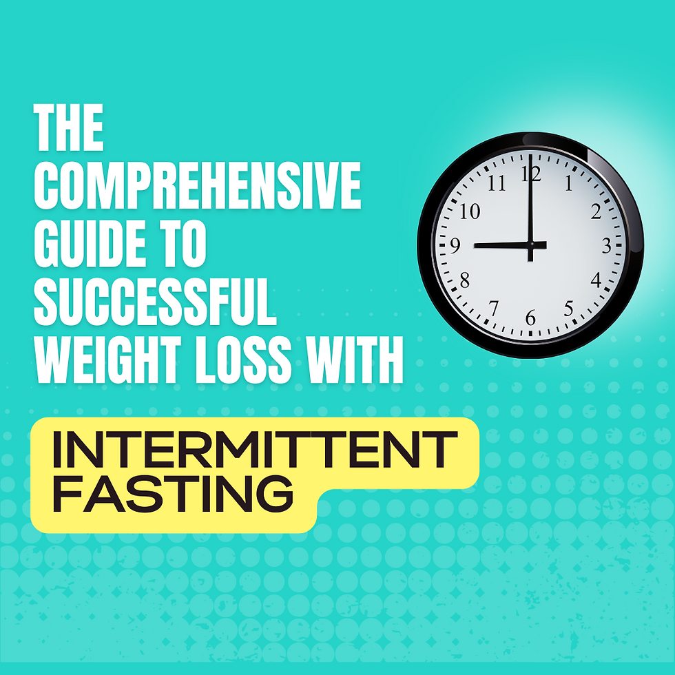 The Comprehensive Guide to Successful Weight Loss with Intermittent Fasting