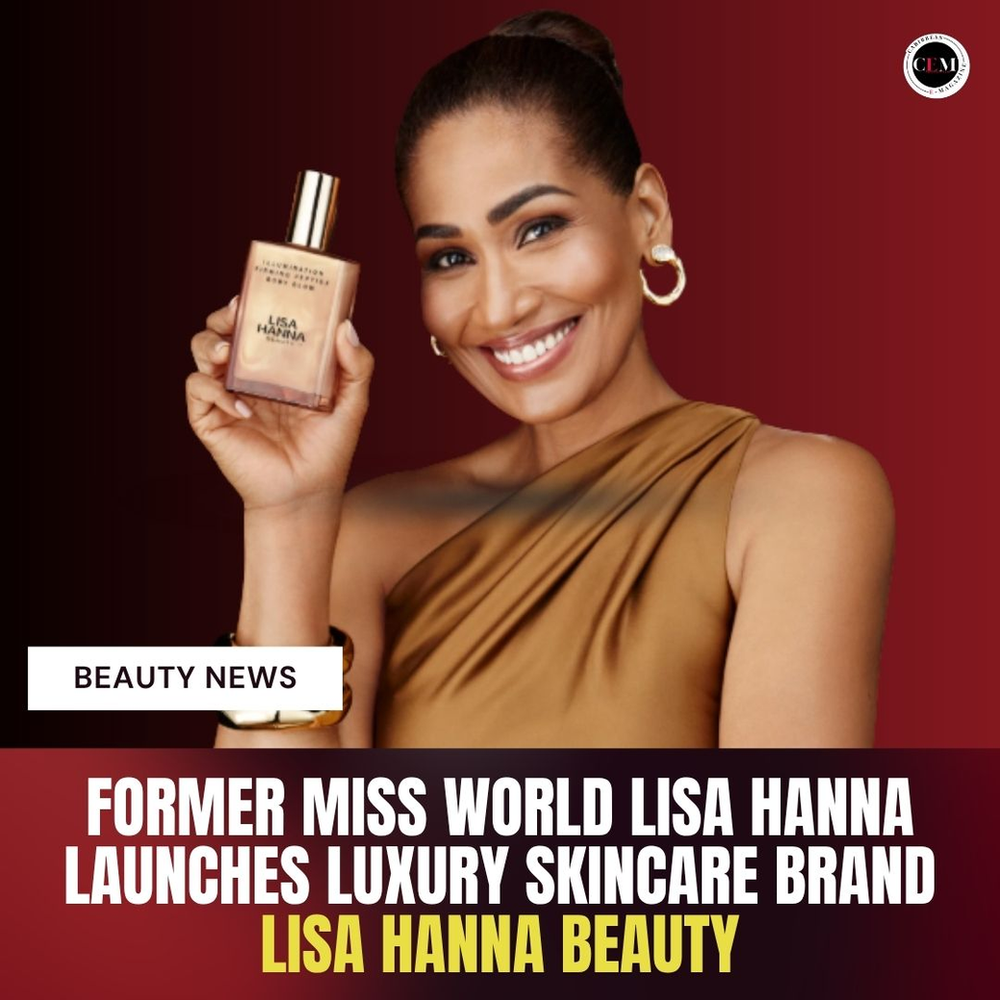 Former Miss World Lisa Hanna Launches Luxury Skincare Brand Lisa Hanna Beauty
