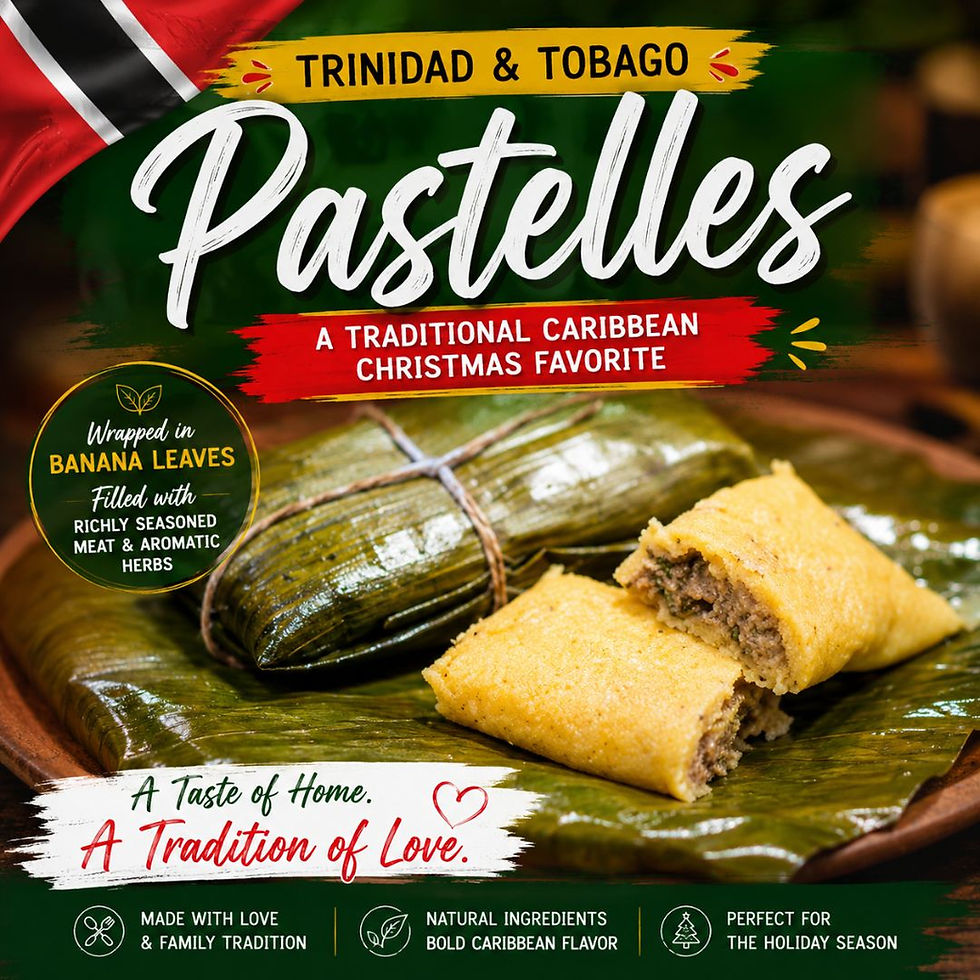 Trinidad & Tobago Pastelles Recipe: A Traditional Caribbean Christmas Favorite