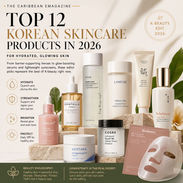 Top 12 Korean Skincare Products in 2026 for Hydrated, Glowing Skin