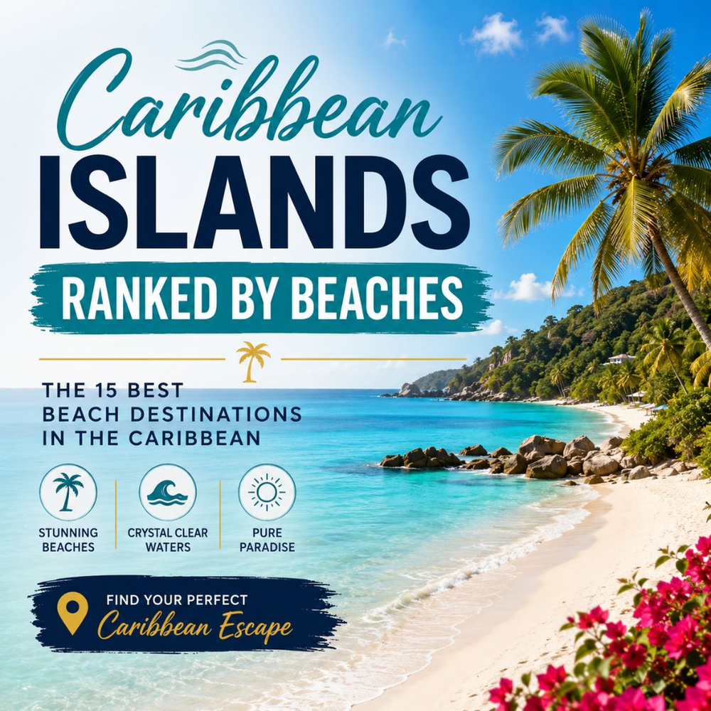Caribbean Islands Ranked by Beaches: The 15 Best Beach Destinations for Every Traveler