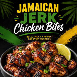 Jamaican Jerk Chicken Bites Recipe: Bold, Smoky & Perfect for Every Occasion