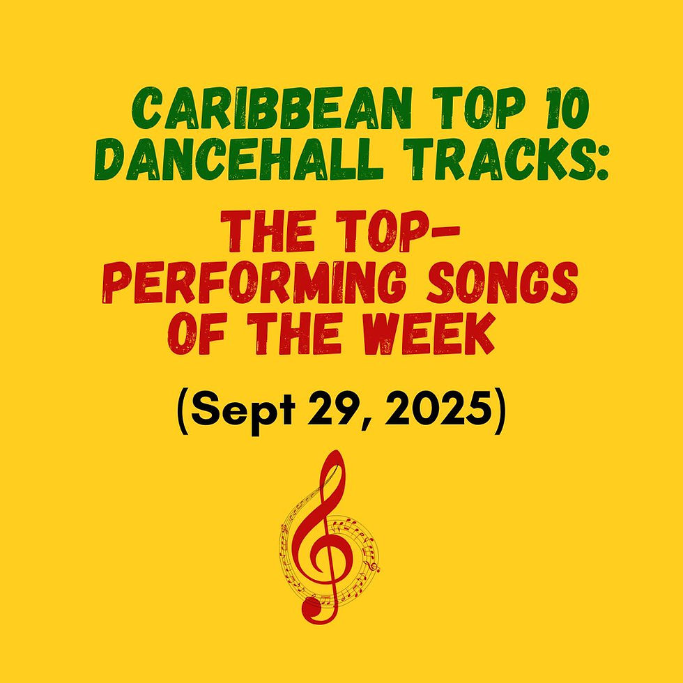 Caribbean Top 10 Dancehall Tracks