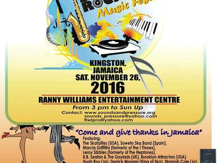 Ska & Rocksteady Music Festival For Kingston