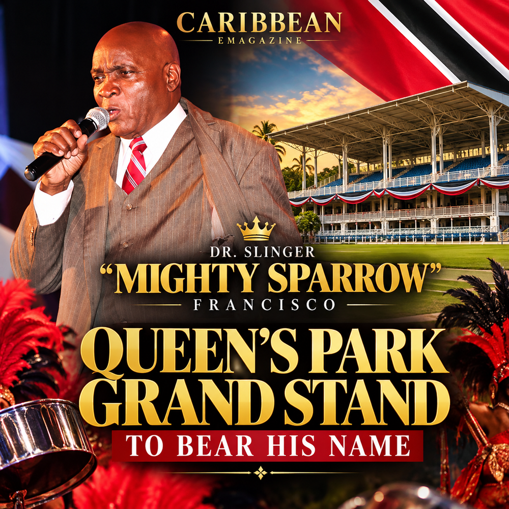 Queen’s Park Grand Stand to Bear Mighty Sparrow’s Name