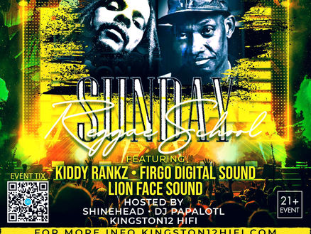Shinehead and Kingston 12 Hi Fi to Host 'Master Class' with Firgo Digital and Lion Face