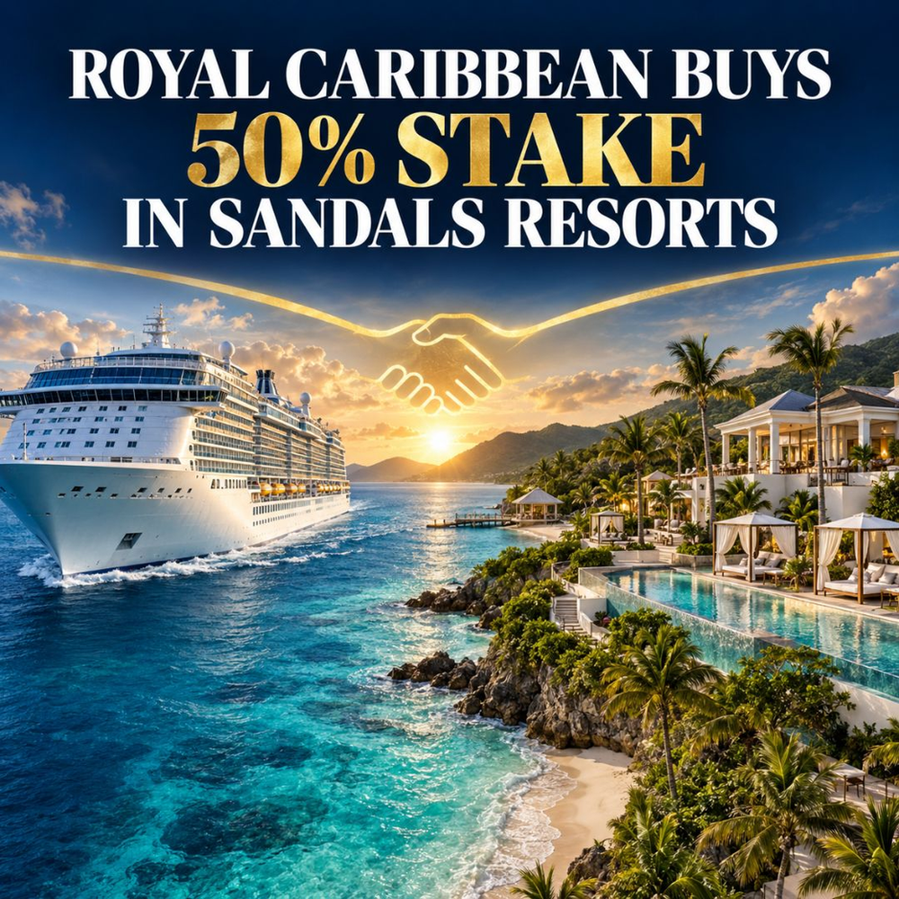 Royal Caribbean Buys 50% Stake in Sandals Resorts in Landmark $3 Billion Deal