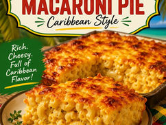 The Ultimate Caribbean Macaroni Pie