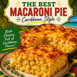 The Ultimate Caribbean Macaroni Pie