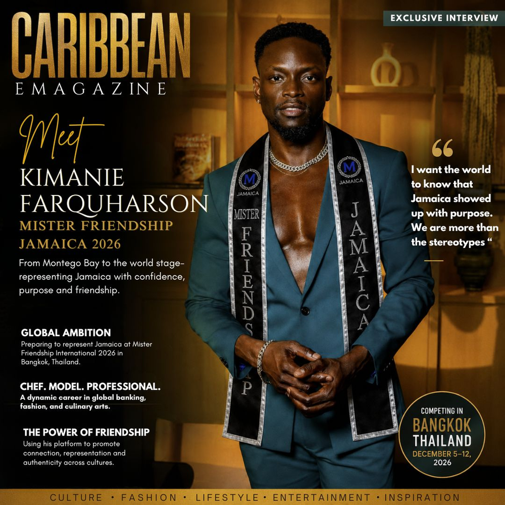 Meet Kimanie Farquharson: Mister Friendship Jamaica 2026 on Representing Jamaica, Friendship & Breaking Boundaries