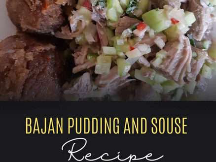 Bajan Pudding and Souse Recipe