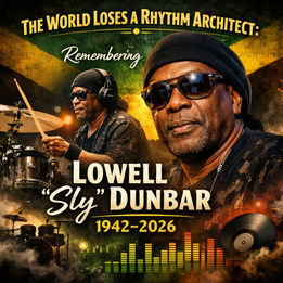The World Loses a Rhythm Architect: Remembering Lowell “Sly” Dunbar (1942–2026)