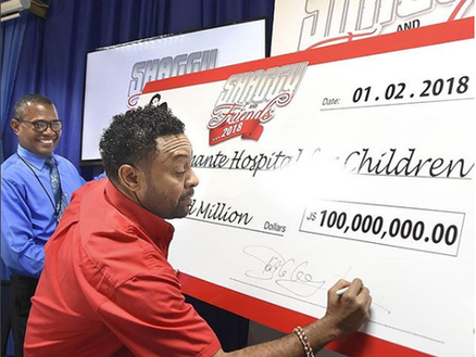 Shaggy's Foundation Releases J$100 Million to Equip ICU at Bustamante Hospital