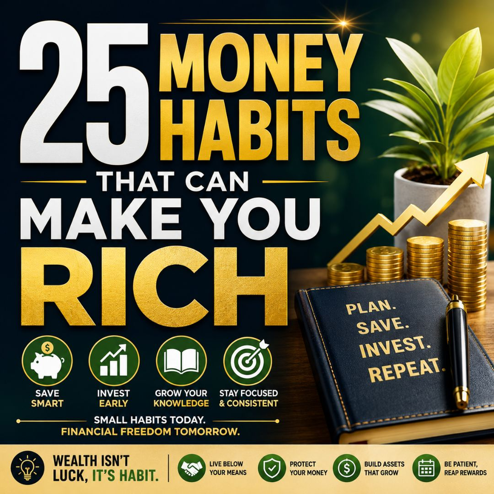 25 Money Habits That Can Make You Rich