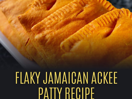 Flaky Jamaican Ackee & Saltfish Patty Recipe