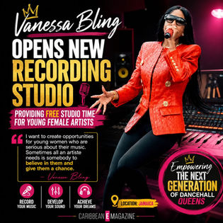 Vanessa Bling Opens Recording Studio Offering Free Studio Time to Young Female Artists